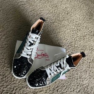 Christian Louboutin Multicolor Lou Spikes III High Tops